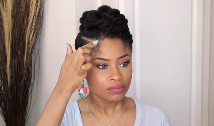 Smoothing Technique - (Natural Hair Style Tutorial)