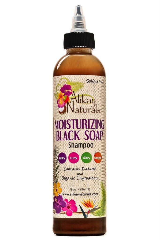 Alikay Naturals Moist Black Soap Shamp
