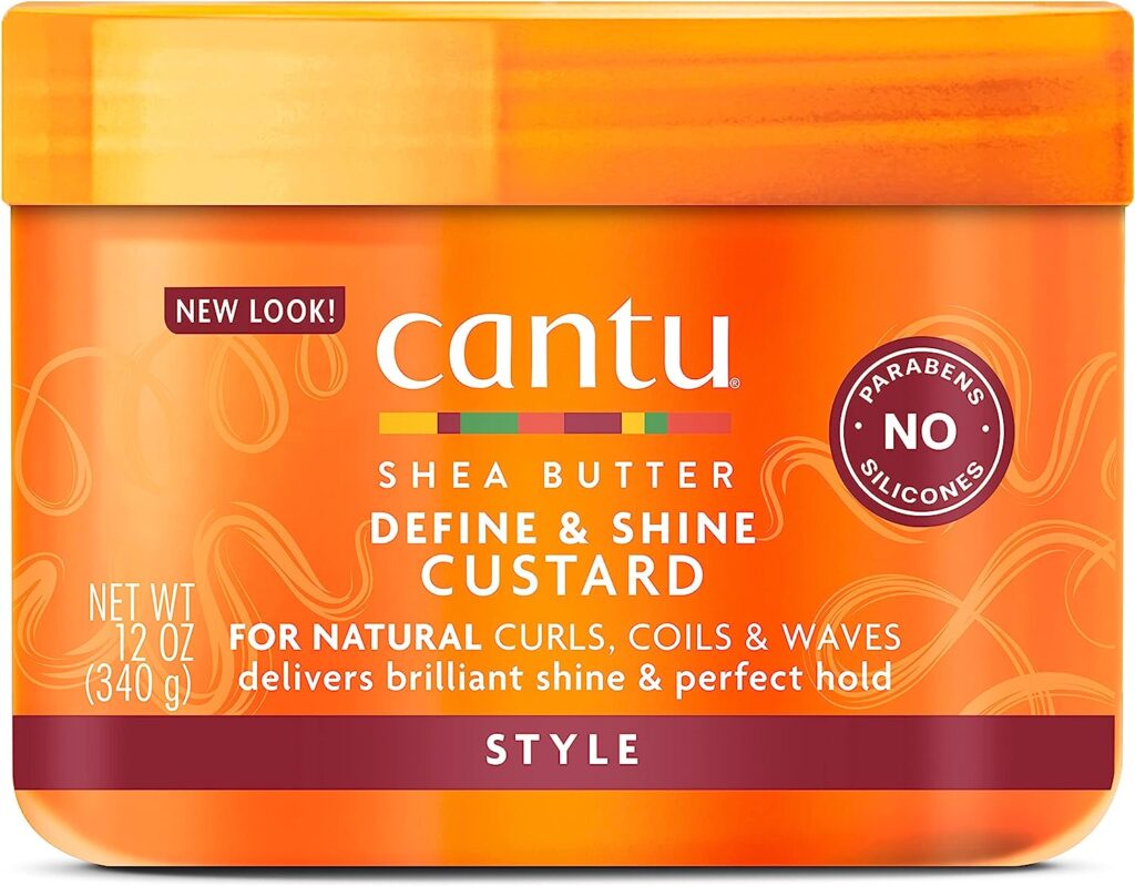 Cantu Shea Butter for Natural Hair Define & Shine Custard