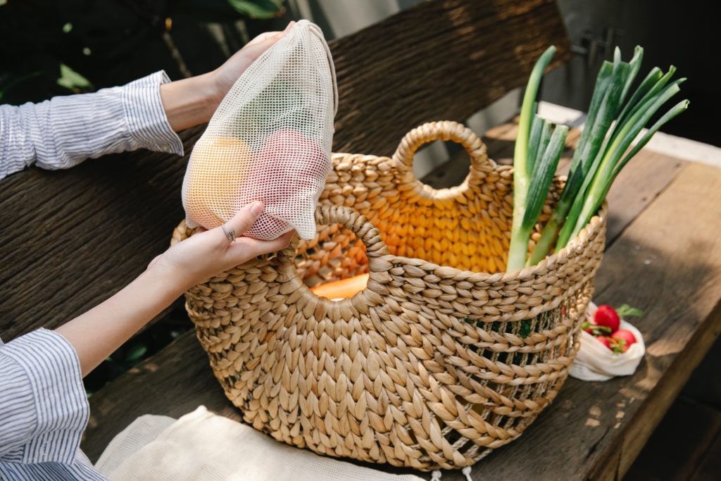 One way you can give back is to send grocery bags to the less privileged