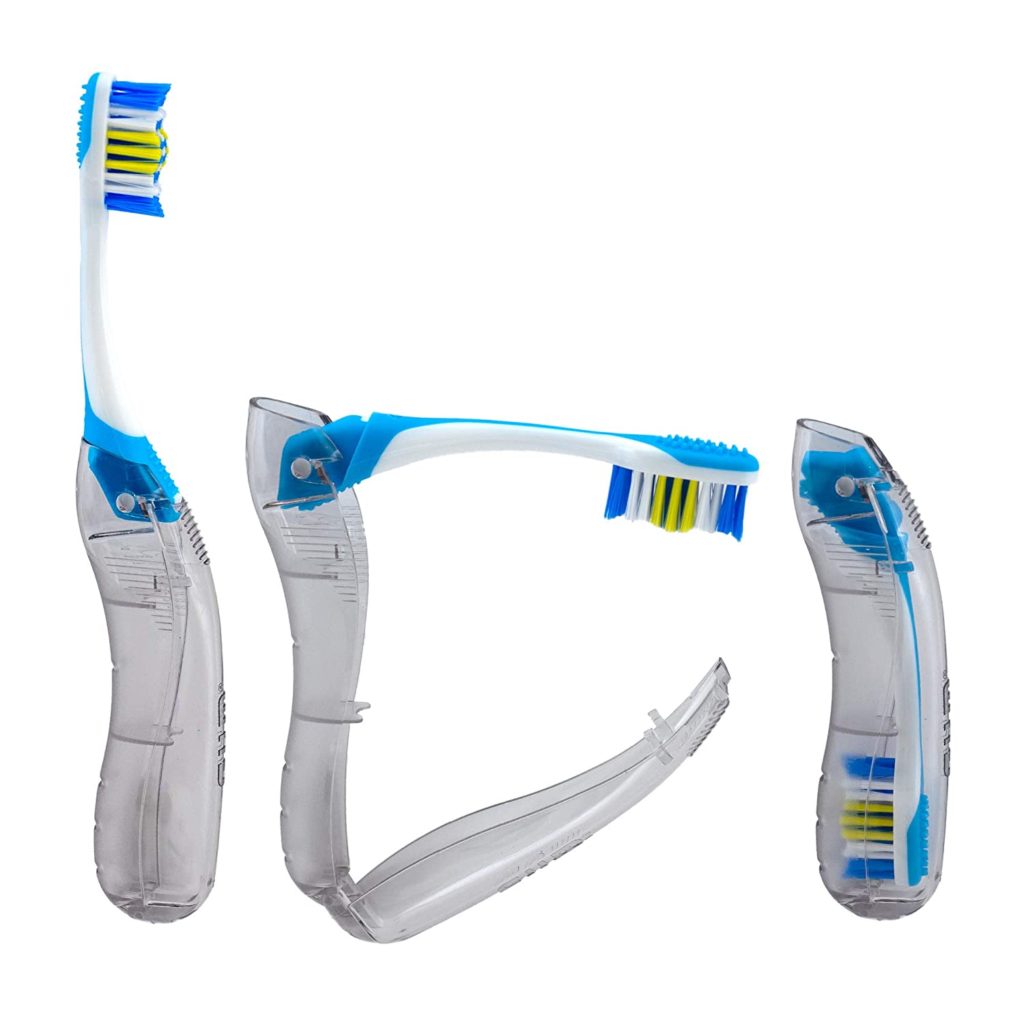 foldable toothbrush is one of the must-have travel accessories