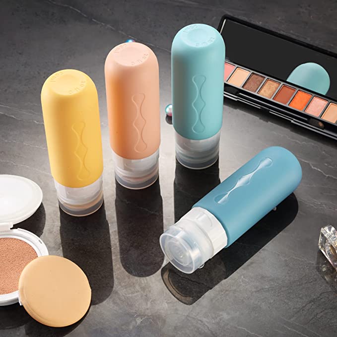 With travel bottle for toiletries you will avoid getting your bag messy