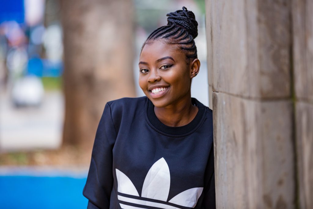 Shuku is a popular holiday hairstyle in western Africa