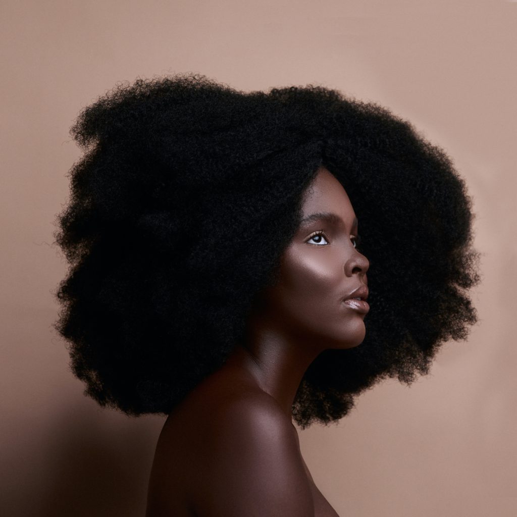Afro is one of the most popular holiday hairstyles for black hair